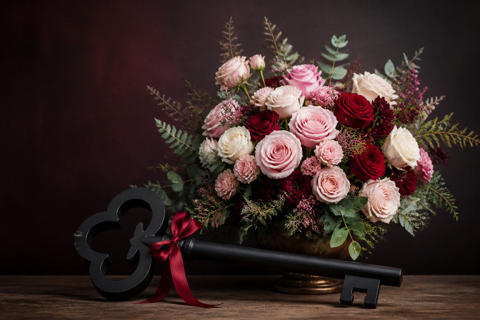 Showcase Koleksi Karangan Bunga & Kunci Simbolis DQUEEN Florist